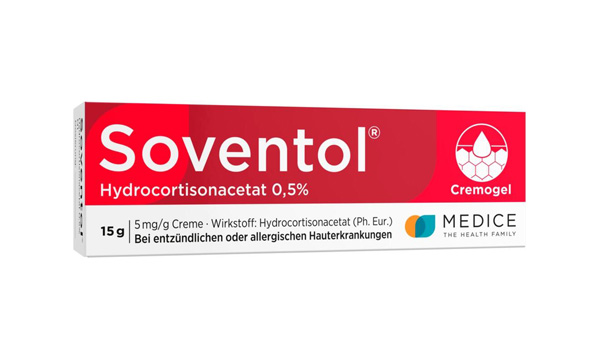 Soventol® HydroCortison Acetat 0,5 %**